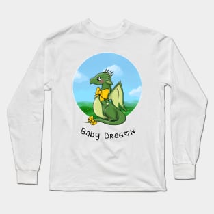 Buttercup Baby Dragon Long Sleeve T-Shirt